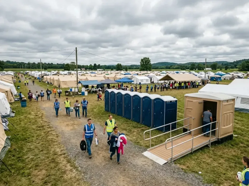 disaster-relief-camp-restrooms-010 — frequently asked questions, Dumpster & Portable Bathrooms Rental in Waldron, AR